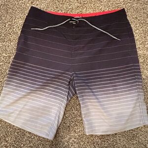 Goodfellow & Co Black and Gray Board Shorts